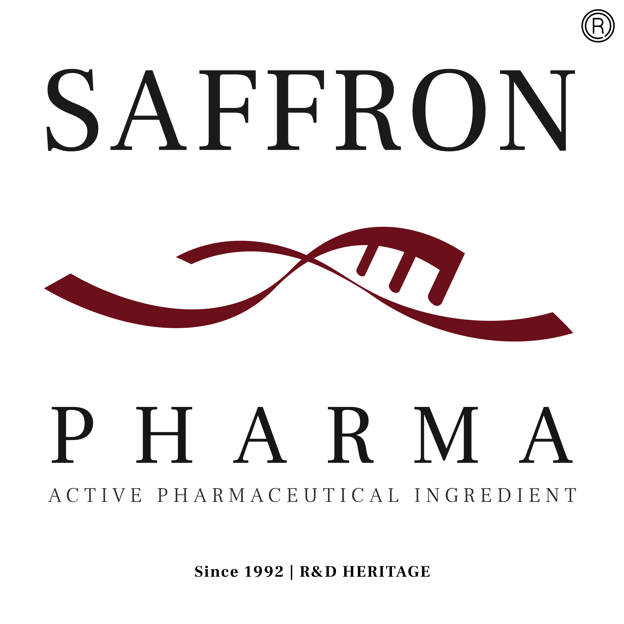 SAFFRON-PHARMA® registered trademark logo